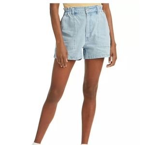 -NWT- Levi's High Waisted A Line Shorts 24